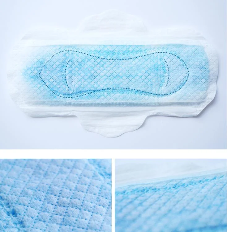 Fluff Pulp/Super Absorbent Sanitary Napkins/Women′s Health and Hygiene Products/Women′s Menstrual Supplies/ Sap/Fully Automated Production/Non-Woven Fabric